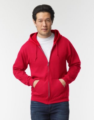 Hoodie Heavy Blend Adult Full Zip Gildan 18600